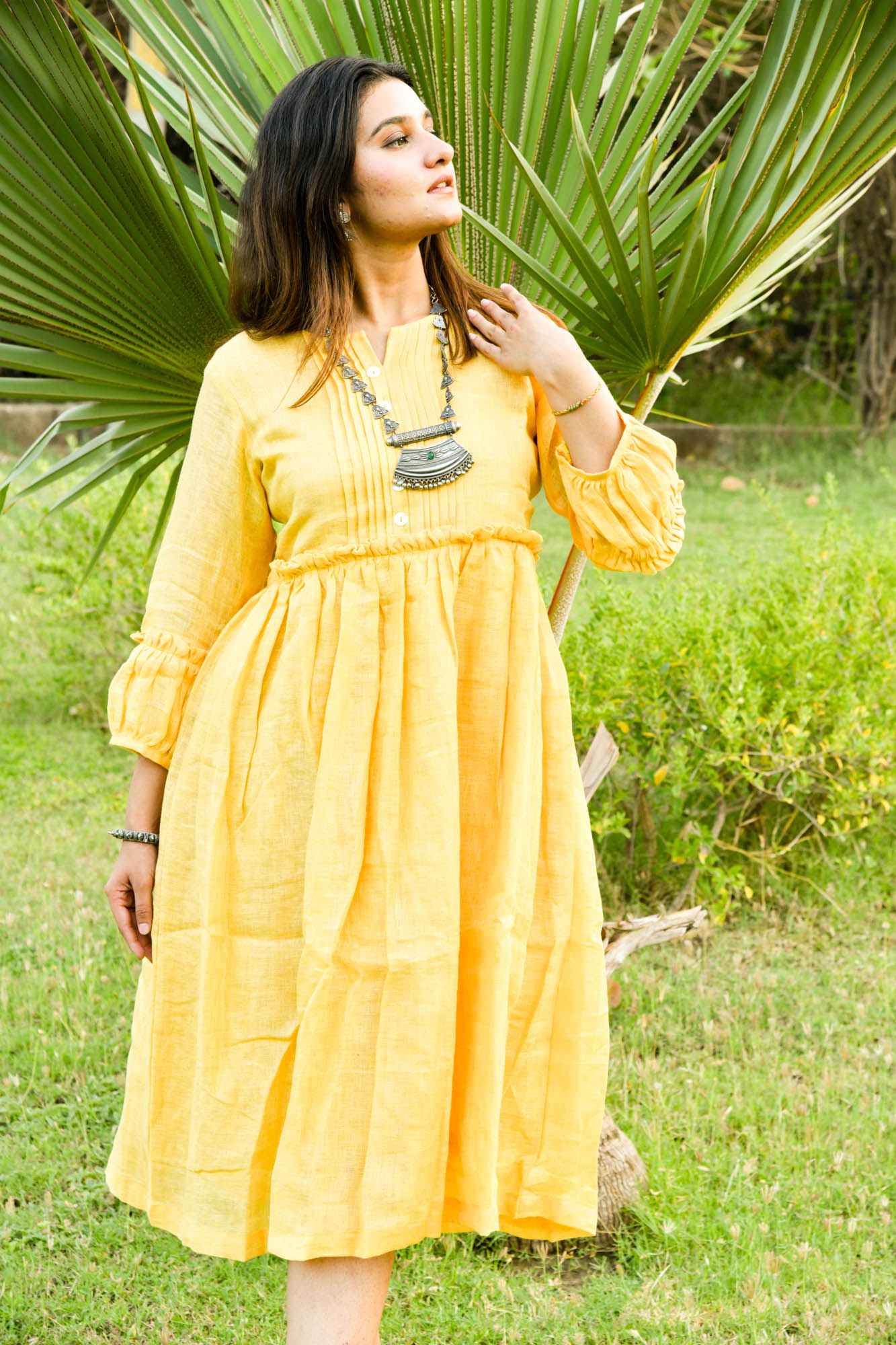 Rent or Buy Yellow Flower Kids Fancy Dress Costume Online in India